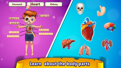 Basic Skill Learning Body Part screenshot 2