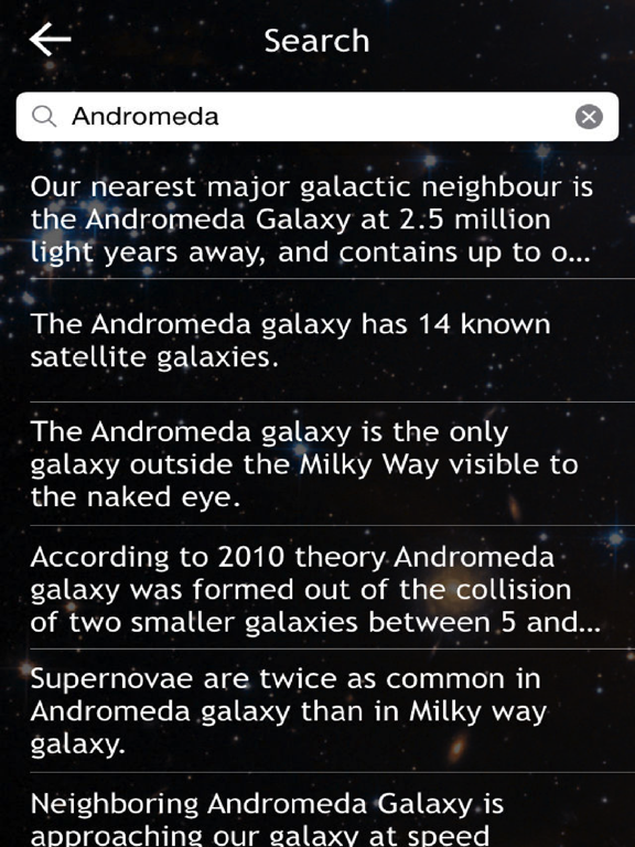 Screenshot #5 pour Amazing Universe Facts