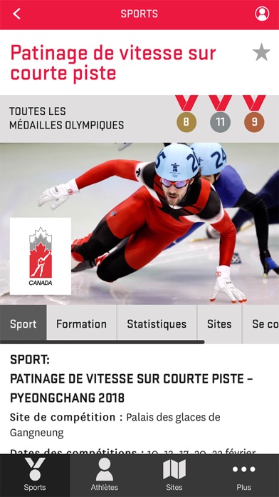 CANADA JO2018 GUIDE DES MEDIAS screenshot 2