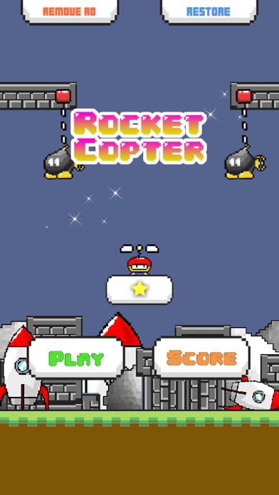 Screenshot #1 pour Rocket Copter