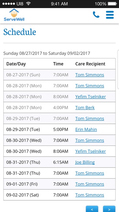 ServeWell screenshot 3