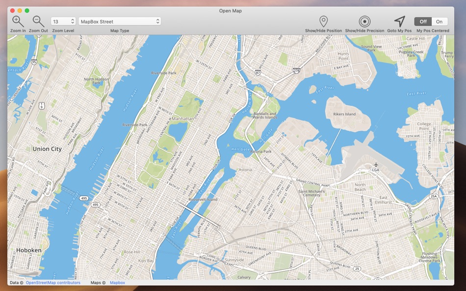 #7. Open Map (macOS) 由: Roberto Panetta