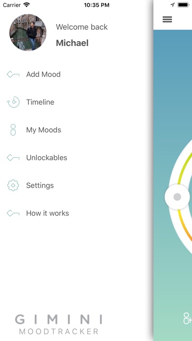 Gimini Moodtracker screenshot 2