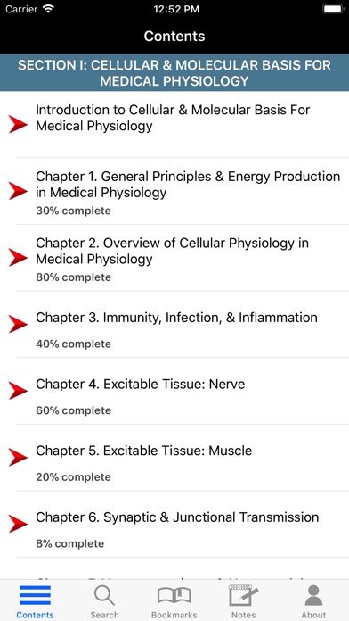 Ganong's Physiology Review screenshot 2