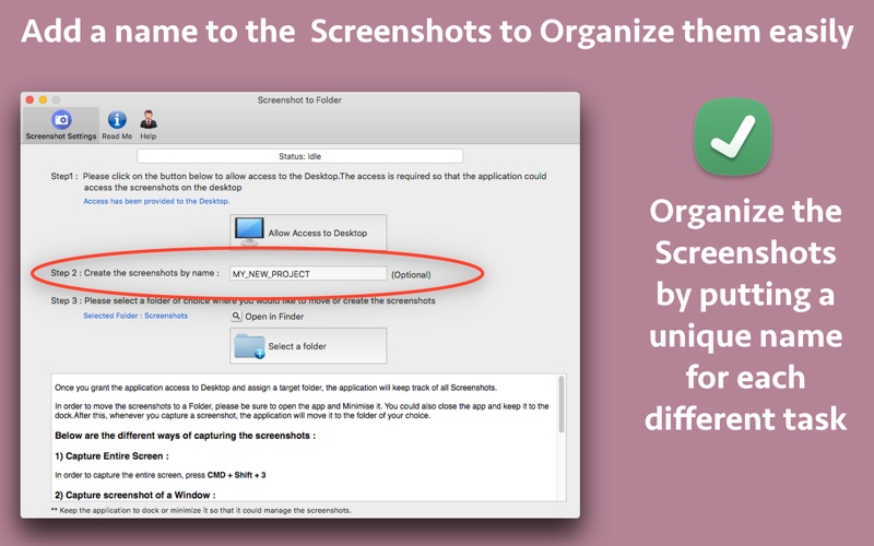 Screenshot #4 for Screenshot to Folder