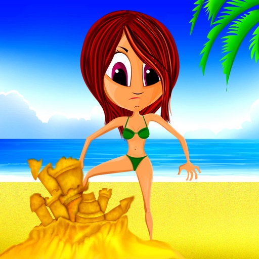 Sand Castles : The Sunset Family Crazy Day at the Beach - Free iOS App