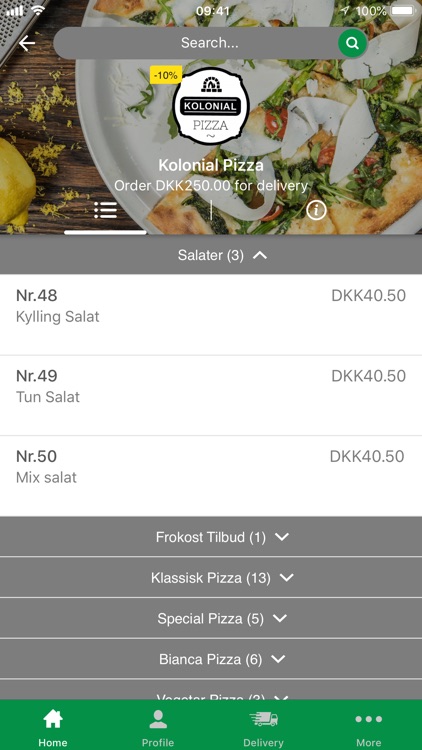 Kolonial Pizza København Ø