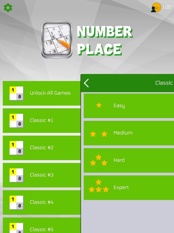 Sudoku Number Puzzle Game