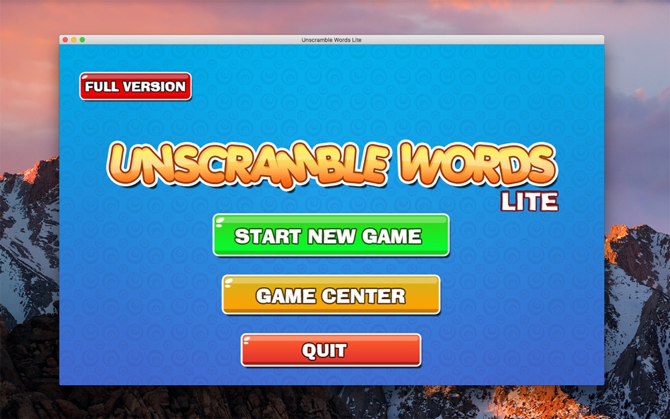 Unscramble Words Lite - 1.0 - (macOS)