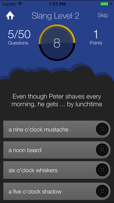 English Slang Quiz Test Game screenshot 2