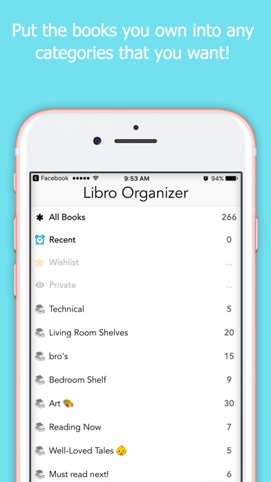 Book Organizer (Full Version) screenshot 4