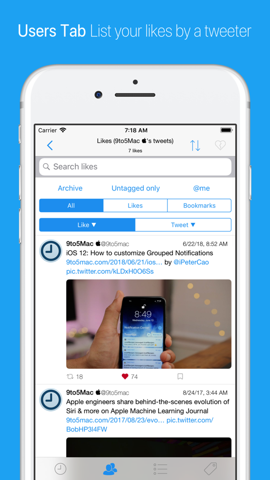 #3. twlikes for Twitter (iOS) 由: Kentaro Imai