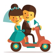 Animated Wedding Stickers for Couples