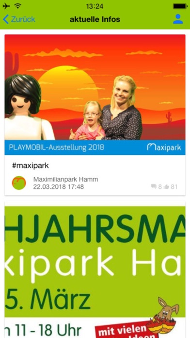Maxipark iPhone screenshot