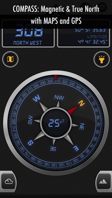 Compass X - GPS Magnetic North Screenshot