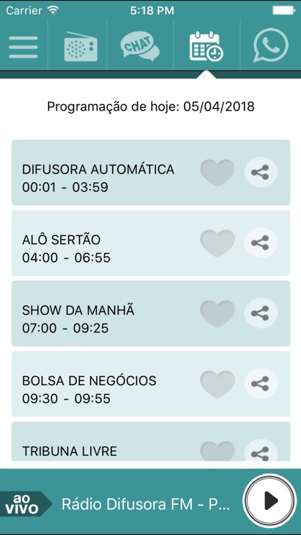 Rádio Difusora FM Paranaíba MS screenshot-3