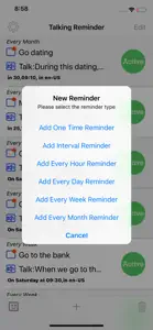 Talking Reminder screenshot #6 for iPhone