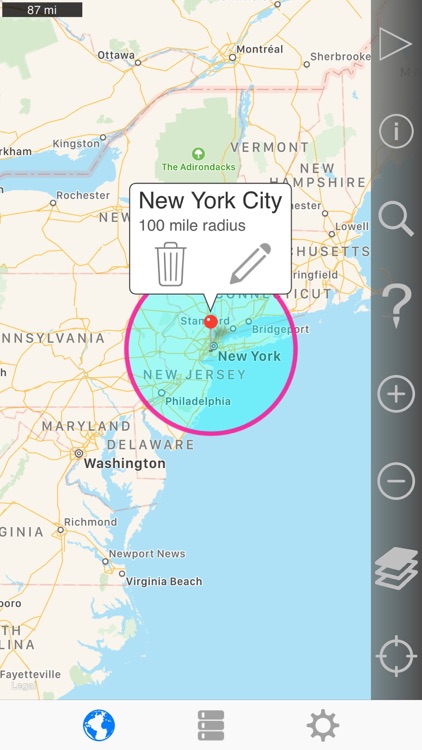 Radius on Map Full Version