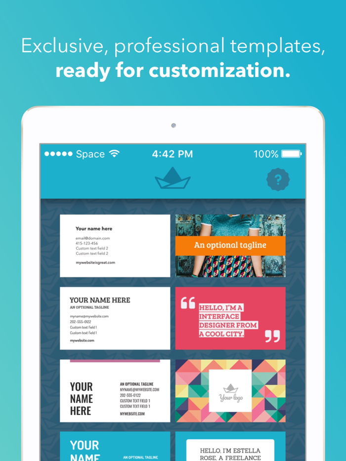 Print Business Card Maker