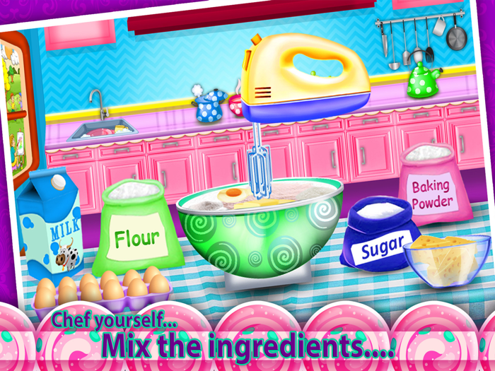 Cosmetic Box Cake Game Make Edible Beauty Box