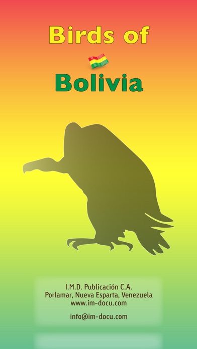 The Birds of Bolivia Screenshot