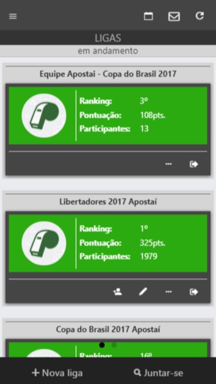 Bolão de Futebol - Apostaí