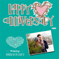 Anniversary Wishes Card Maker