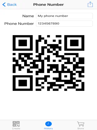 Captura 1 2d Barcode Generator - Custom QR Code Creator iphone
