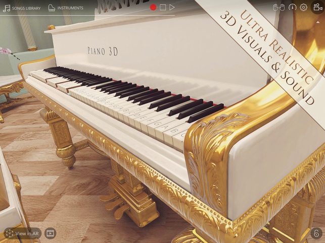 Piano 3D - Real ピアノ AR App Screenshot