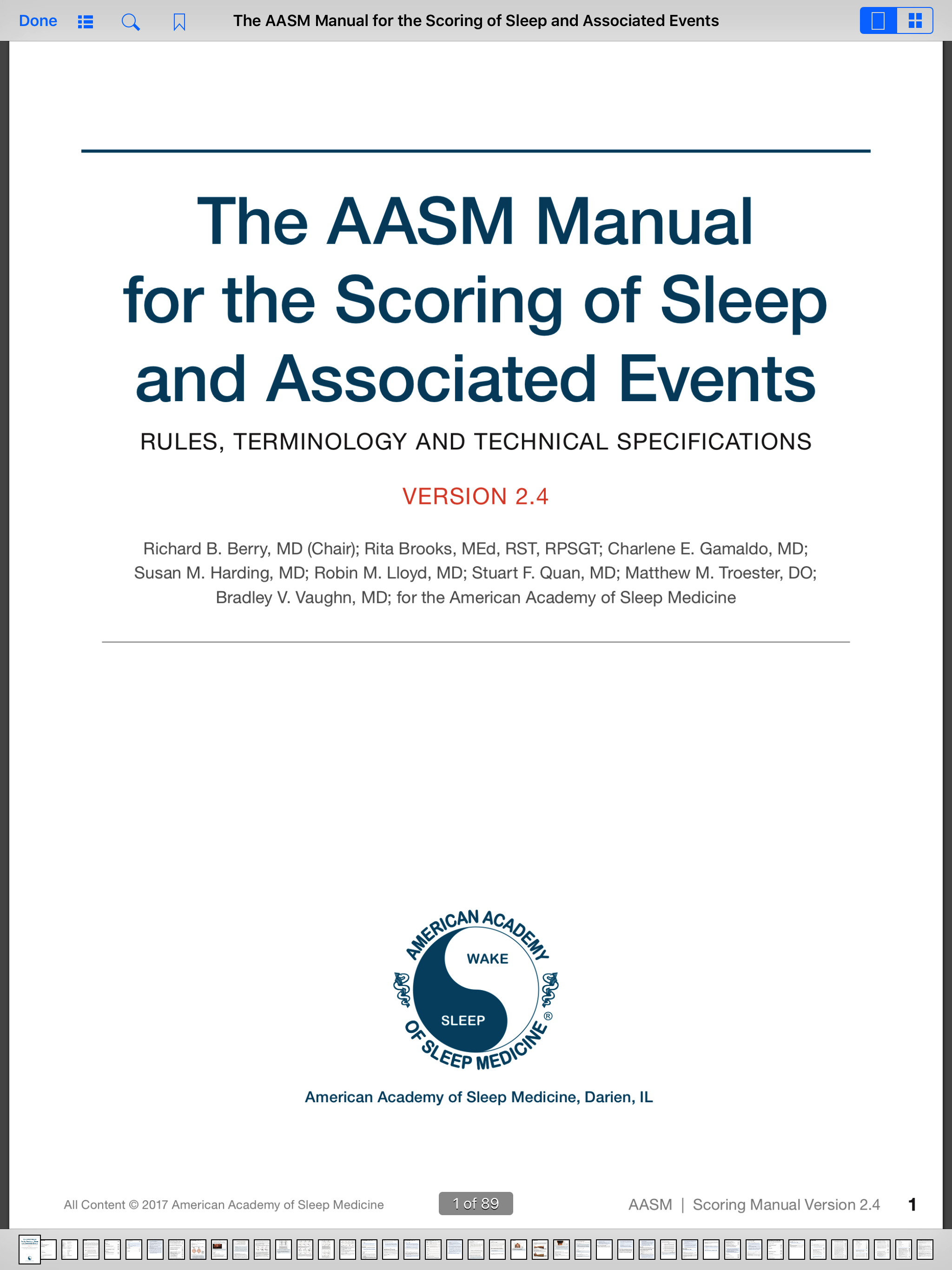 The AASM Resource Library