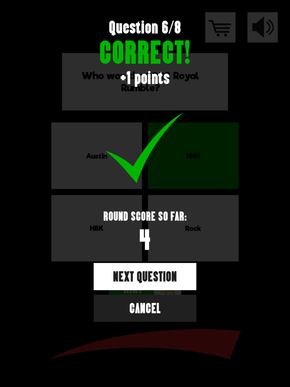 Screenshot #6 pour Wrestling: Quiz Game