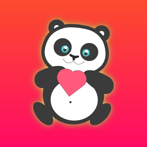 Cute Panda - Text Chat Funny Emoji Stickers Pack icon