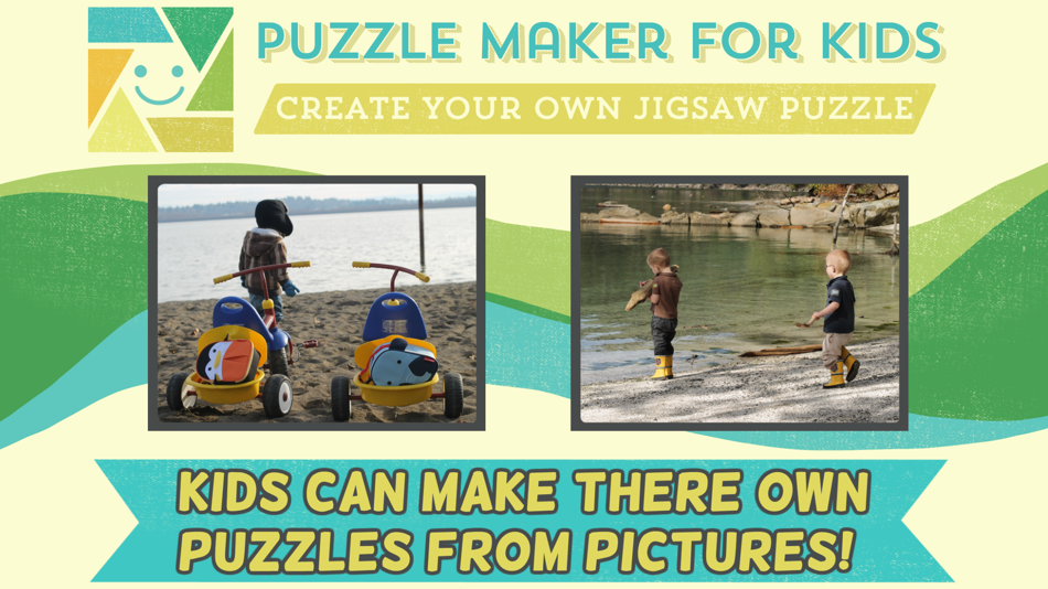 #1. Puzzle Maker for Kids: Picture Jigsaw Puzzles (iOS) 由: Scott Adelman Apps Inc