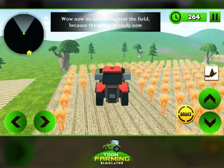 Block Farming Tractor Sim