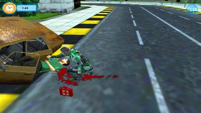 Flying Super Hero Adventure 3D screenshot 2