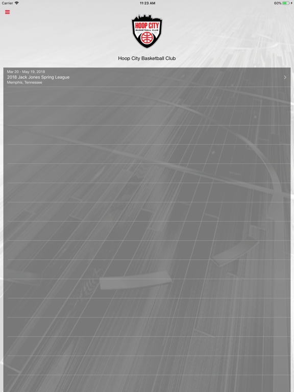 Hoop City Basketball Club iPad screenshot 1 - Sports app