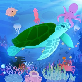 屏幕截图 (4) Sea Turtle - An Addictive Game
