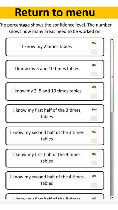 PiXL Times Tables screenshot 4