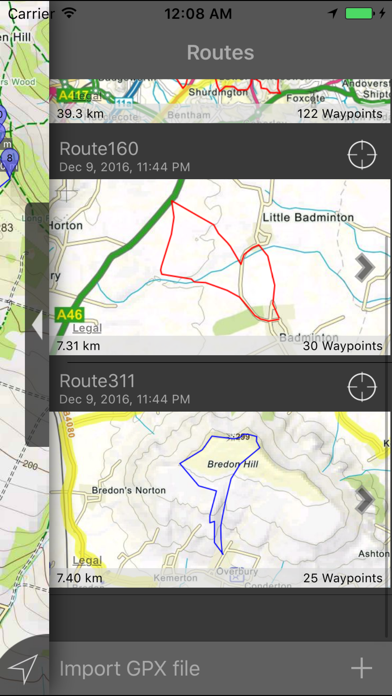 Cotswolds Maps Offline Screenshot