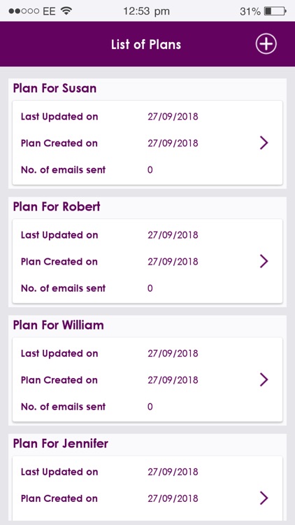 Contingency Plan – Personal