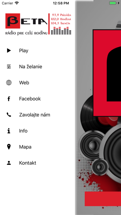 Rádio Beta Screenshot