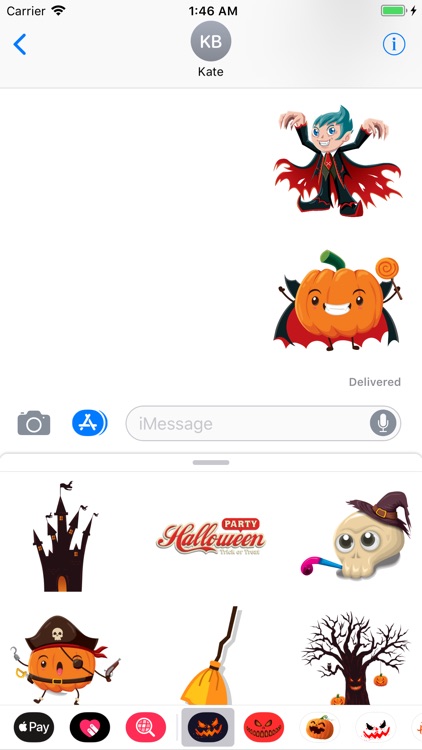 Happy Halloween Spell Sticker