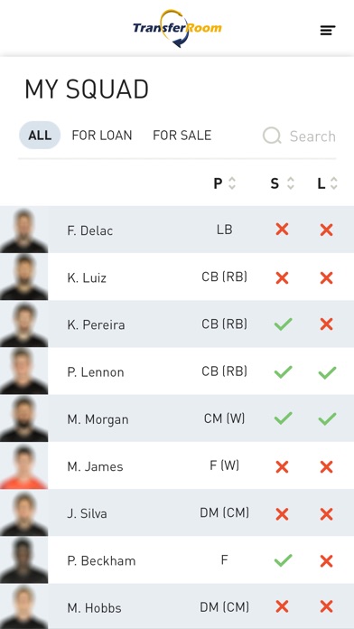 TransferRoom screenshot 2