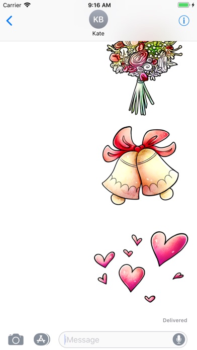 Wedding Stickers by Rike's Art screenshot 3