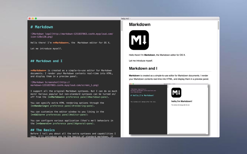 Screenshot #1 pour Markdown - Enjoy writing