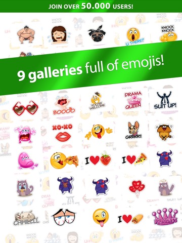 Emojis Keyboard - New Funny Stickers For Textingのおすすめ画像3