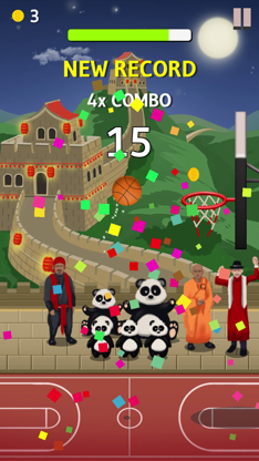 Bouncy Basket: Trick Shot King screenshot 2