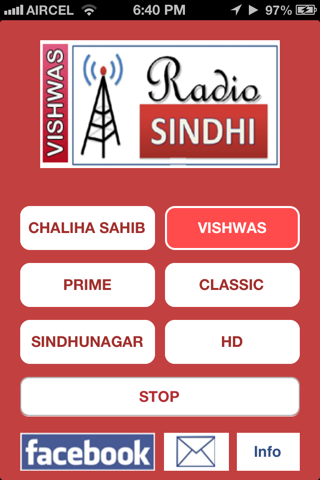 Radio Sindhi Lite screenshot 2