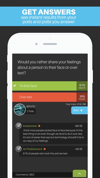 Wonder Polls: Got Questions? screenshot-4
