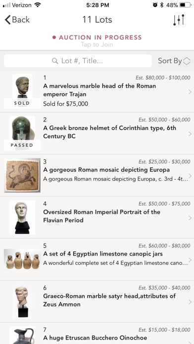 Ancient Resource Auctions screenshot 2